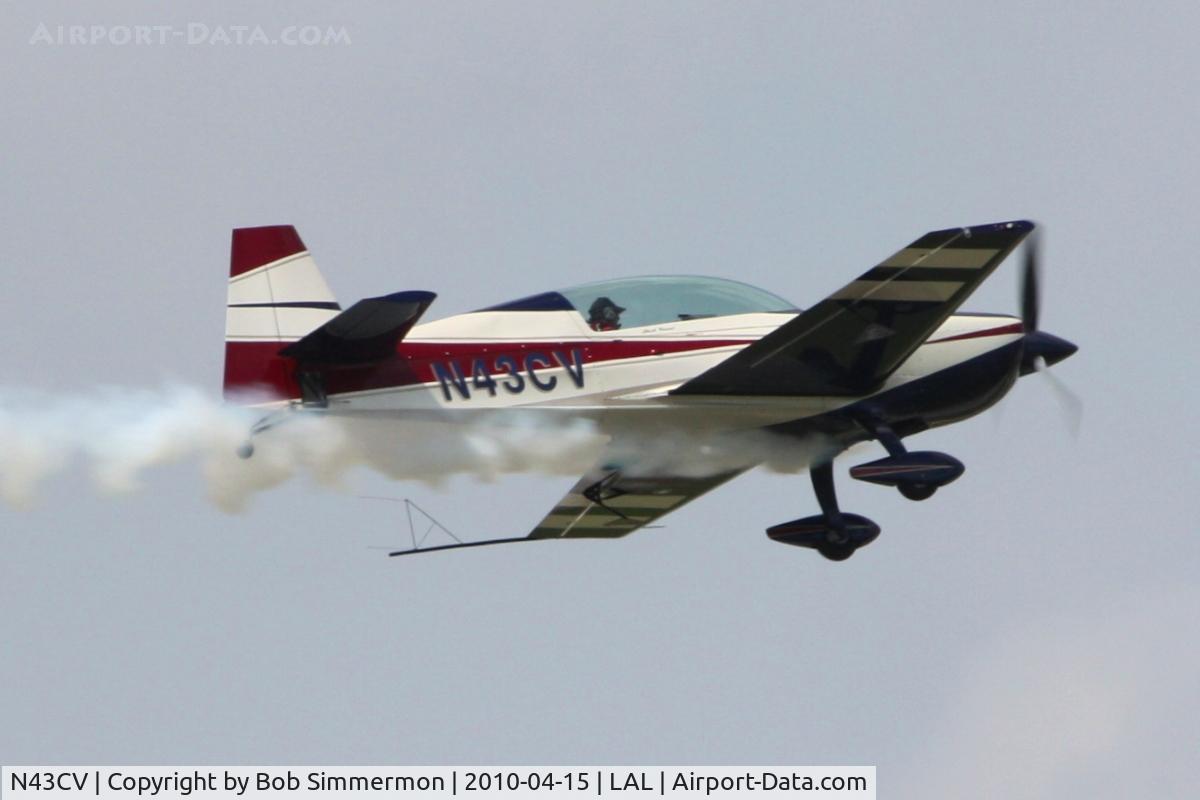N43CV, 2007 Extra EA-300/L C/N 1269, Performing at Sun N Fun 2010 - Lakeland, Florida.