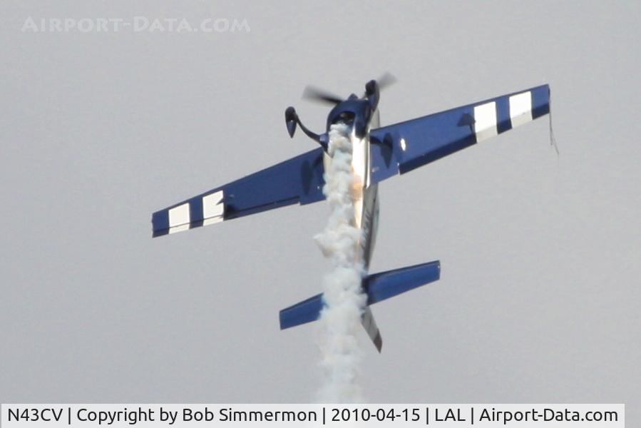 N43CV, 2007 Extra EA-300/L C/N 1269, Performing at Sun N Fun 2010 - Lakeland, Florida.