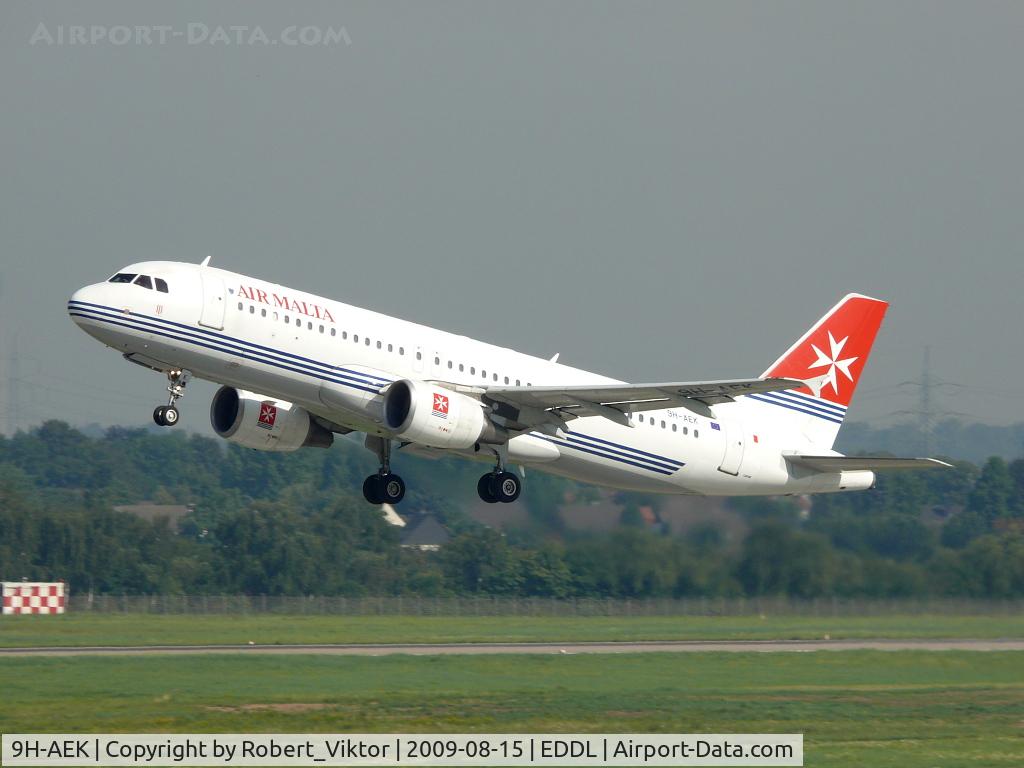 9H-AEK, 2004 Airbus A320-211 C/N 2291, Air Malta; Airbus 320-214
