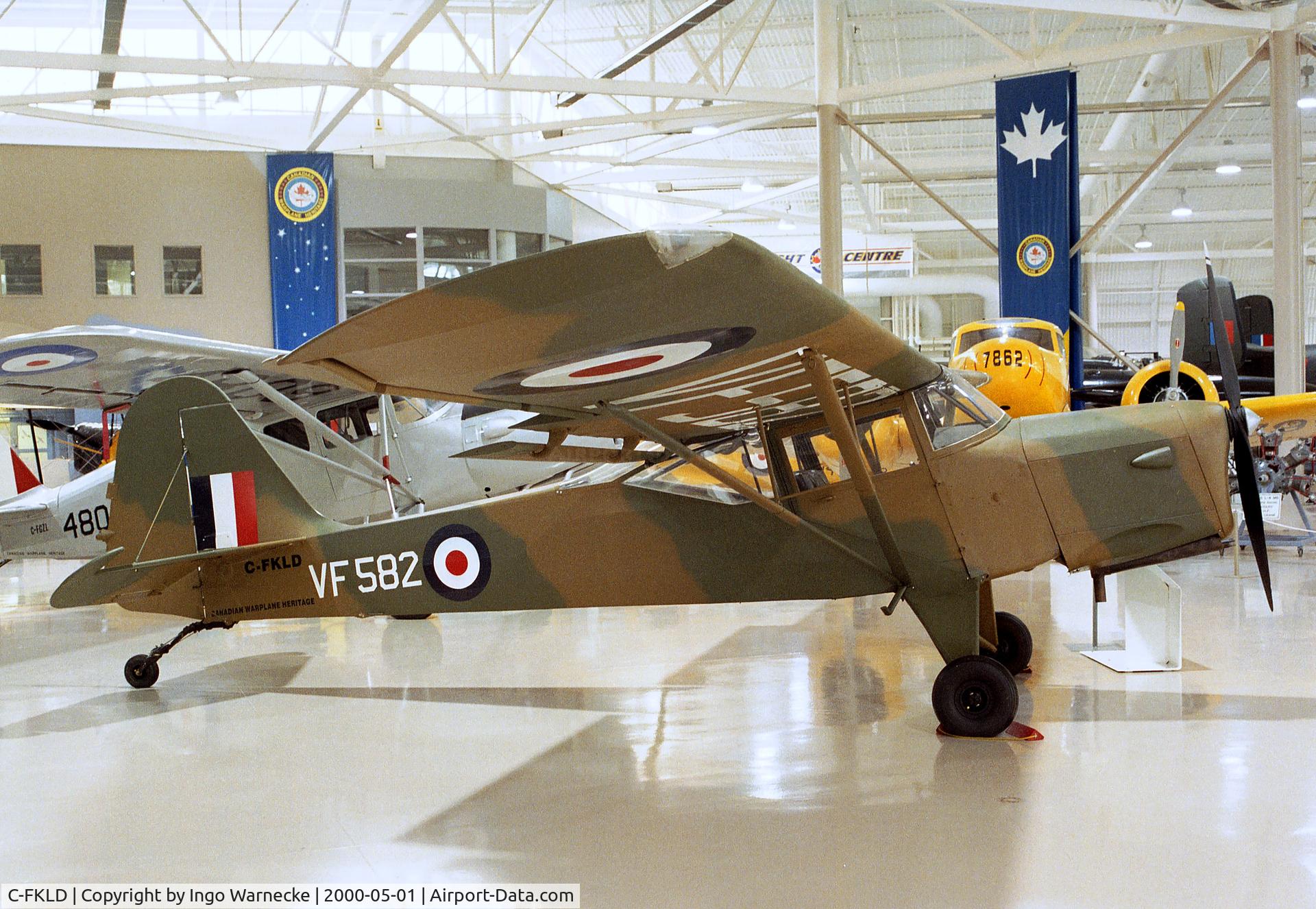 C-FKLD, 1946 Beagle A-61 Terrier 1 C/N 140 ES, Beagle-Auster A.61 Terrier at the Canadian Warplane Heritage Museum, Hamilton Ontario