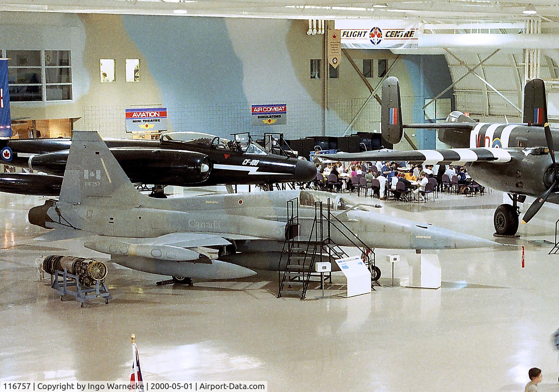 116757, Canadair CF-5A C/N 1057, Northrop (Canadair) CF-5A Freedom Fighter at the Canadian Warplane Heritage Museum, Hamilton Ontario