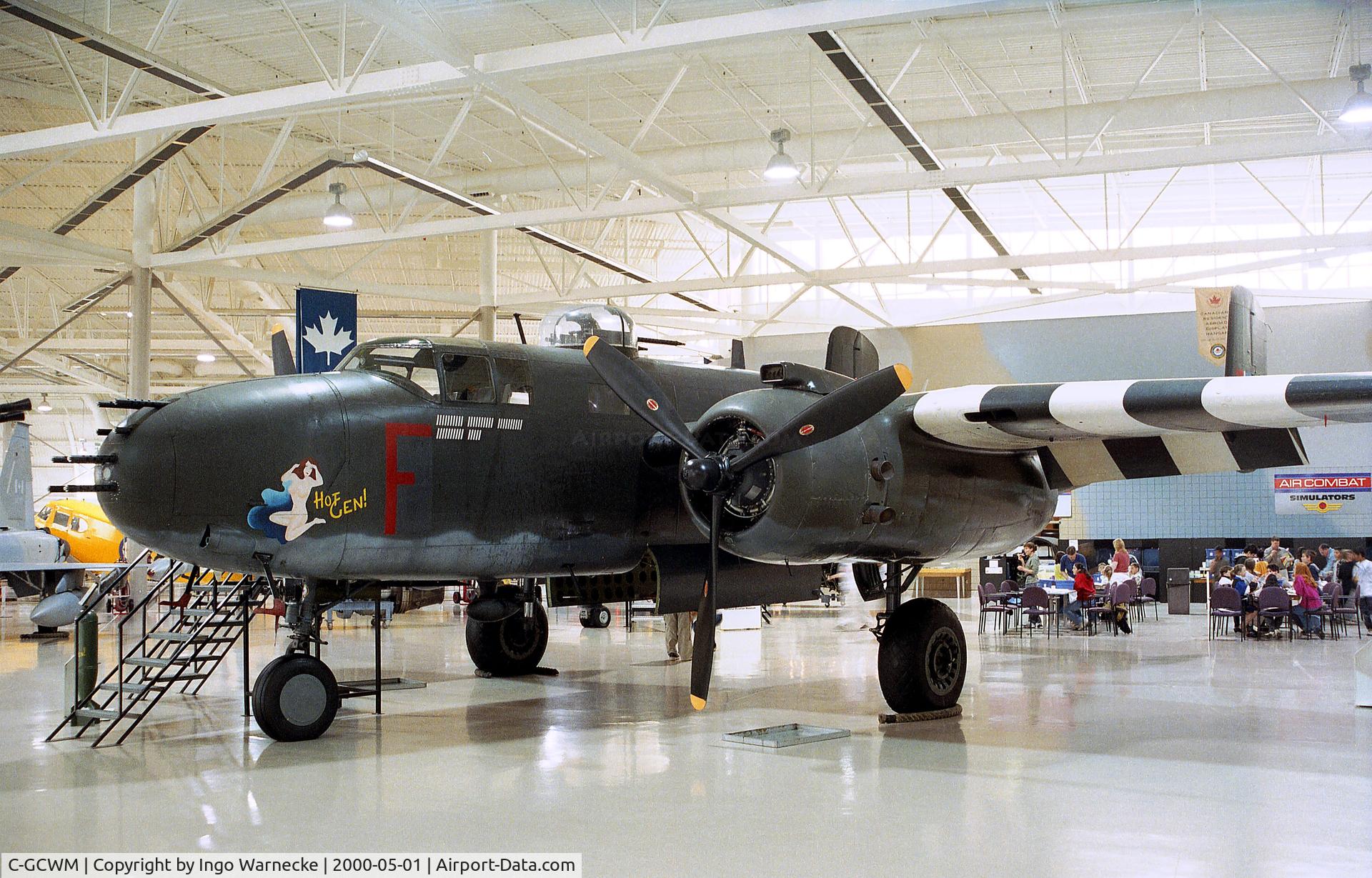 C-GCWM, 1945 North American B-25J Mitchell Mitchell C/N 108-47734, North American B-25J Mitchell at the Canadian Warplane Heritage Museum, Hamilton Ontario