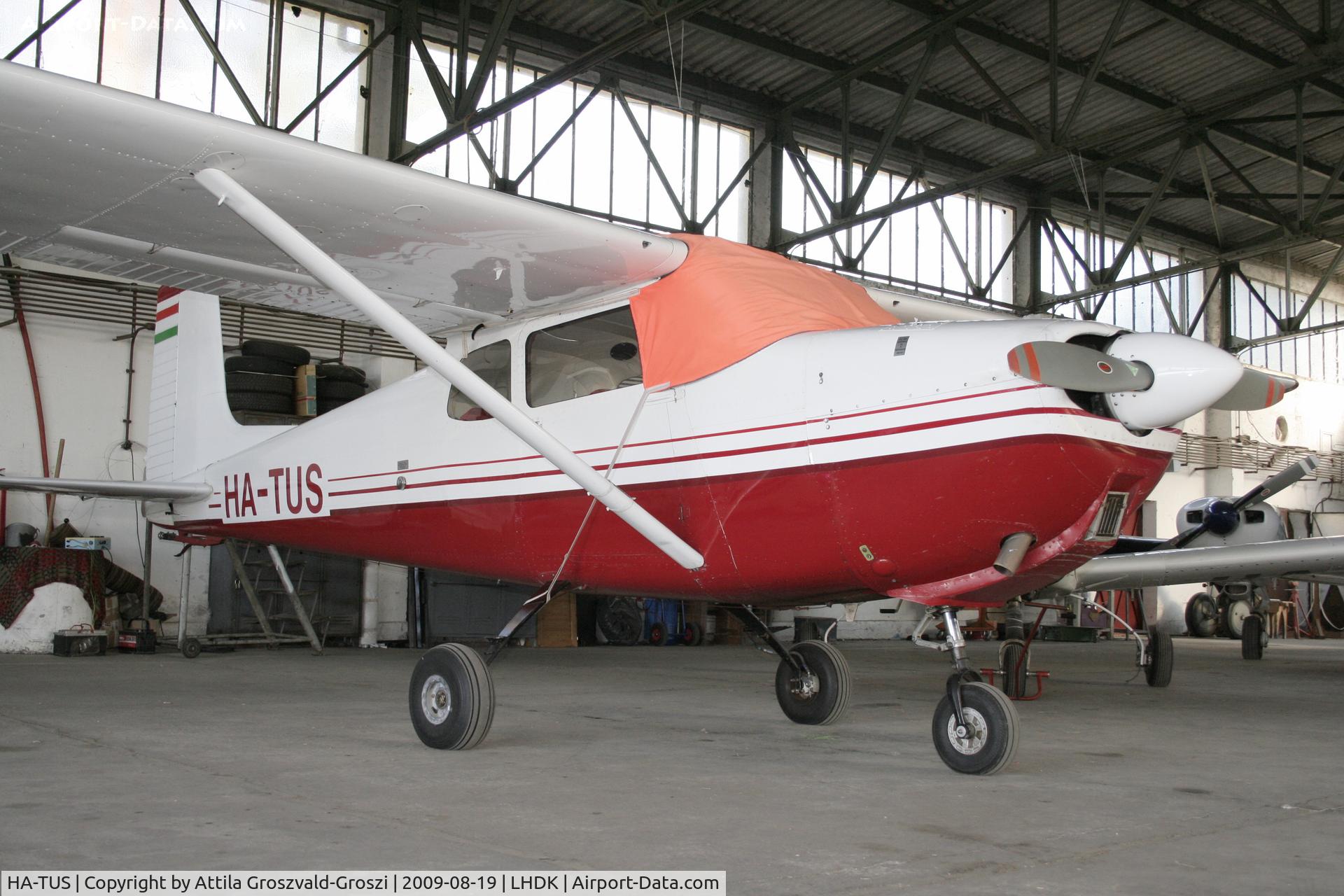 HA-TUS, 1958 Cessna 175 Skylark C/N 17555612, Dunakeszi Airport, Hungary - Hangar