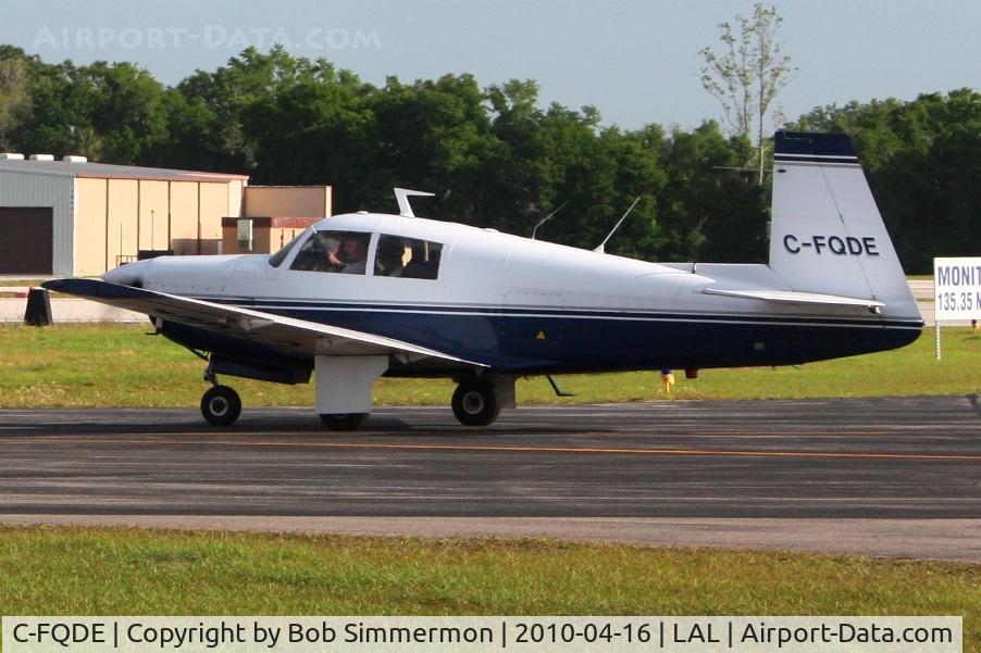 C-FQDE, 1969 Mooney M20E C/N 690052, Sun N Fun 2010
