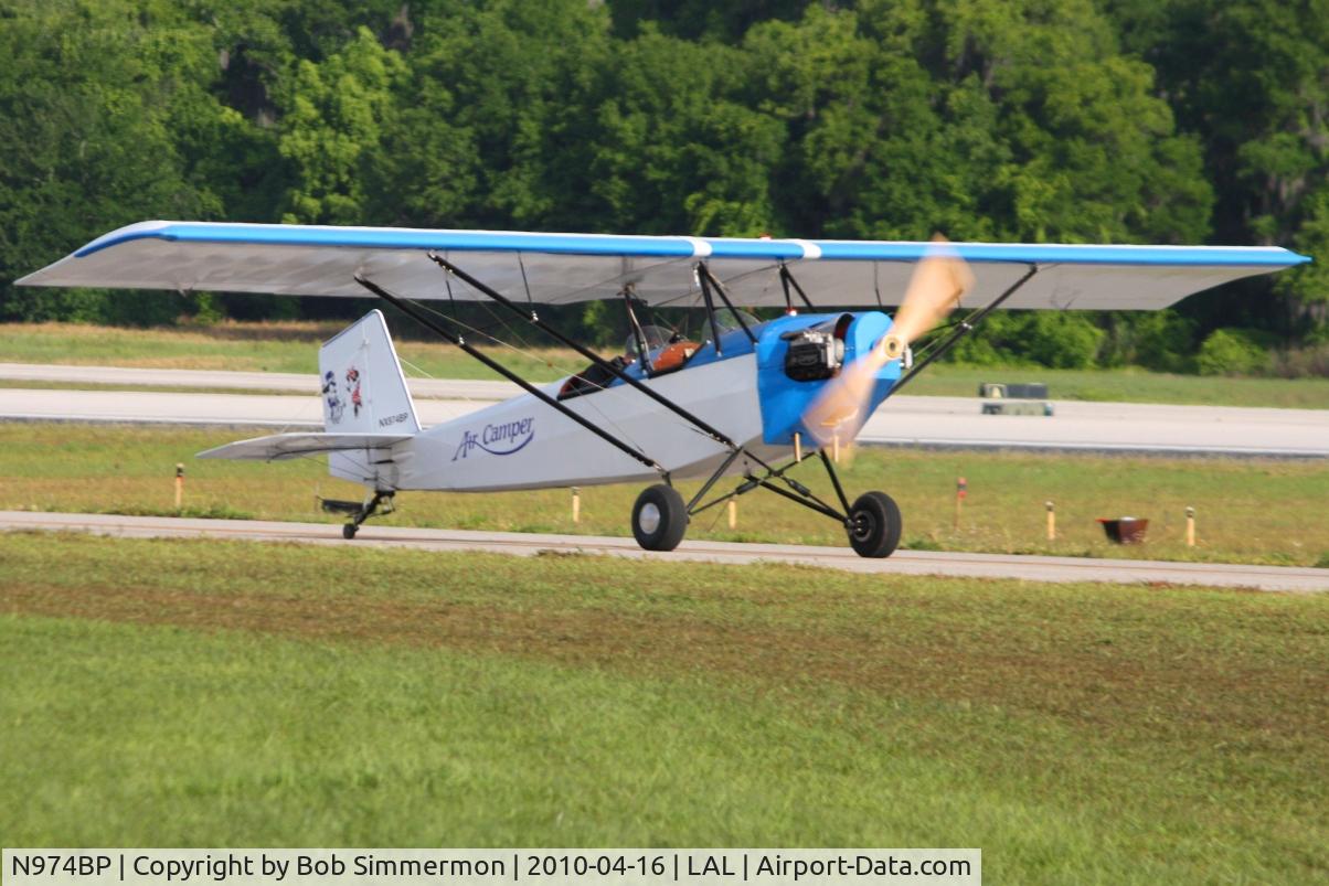 N974BP, Pietenpol Air Camper C/N BP004, Sun N Fun 2010