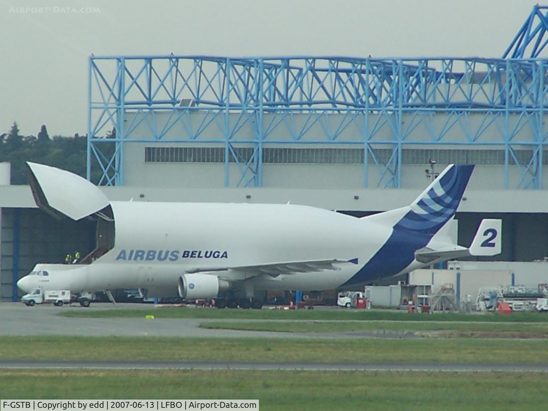 F-GSTB, 1996 Airbus A300B4-608ST Super Transporter C/N 751, airbus industries