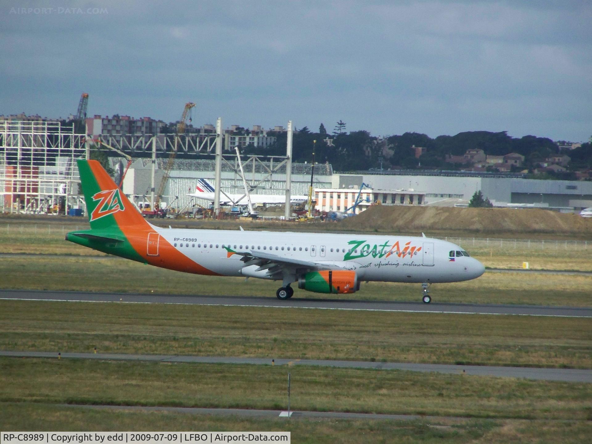 RP-C8989, 2009 Airbus A320-232 C/N 3621, short before delivery to philipines