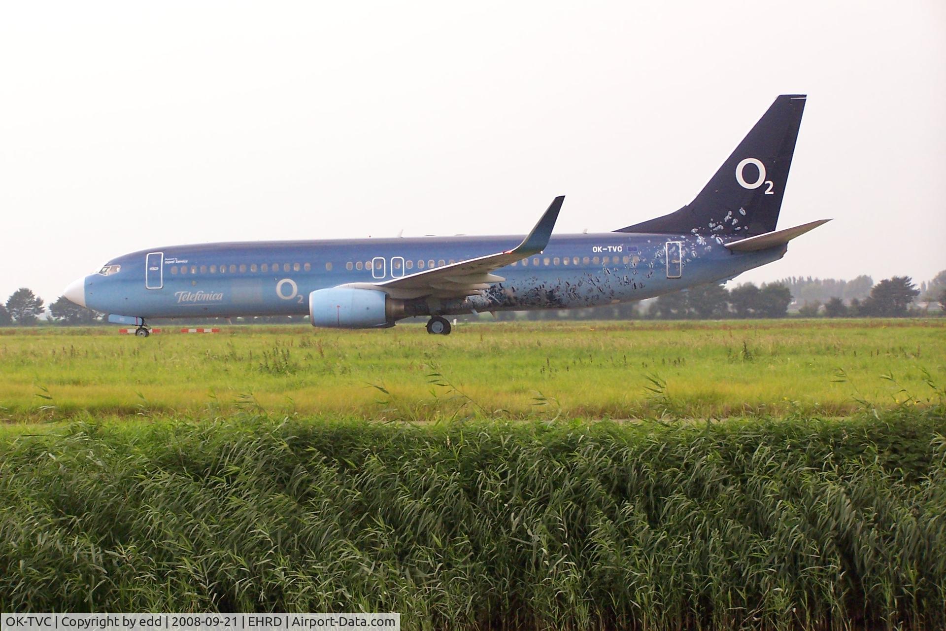 OK-TVC, 2001 Boeing 737-86Q C/N 30278, O2 colours