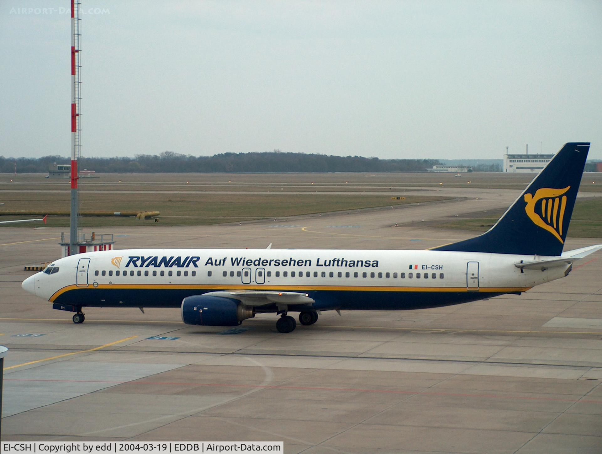 EI-CSH, 2000 Boeing 737-8AS C/N 29923, Auf wiedersehen Lufthansa