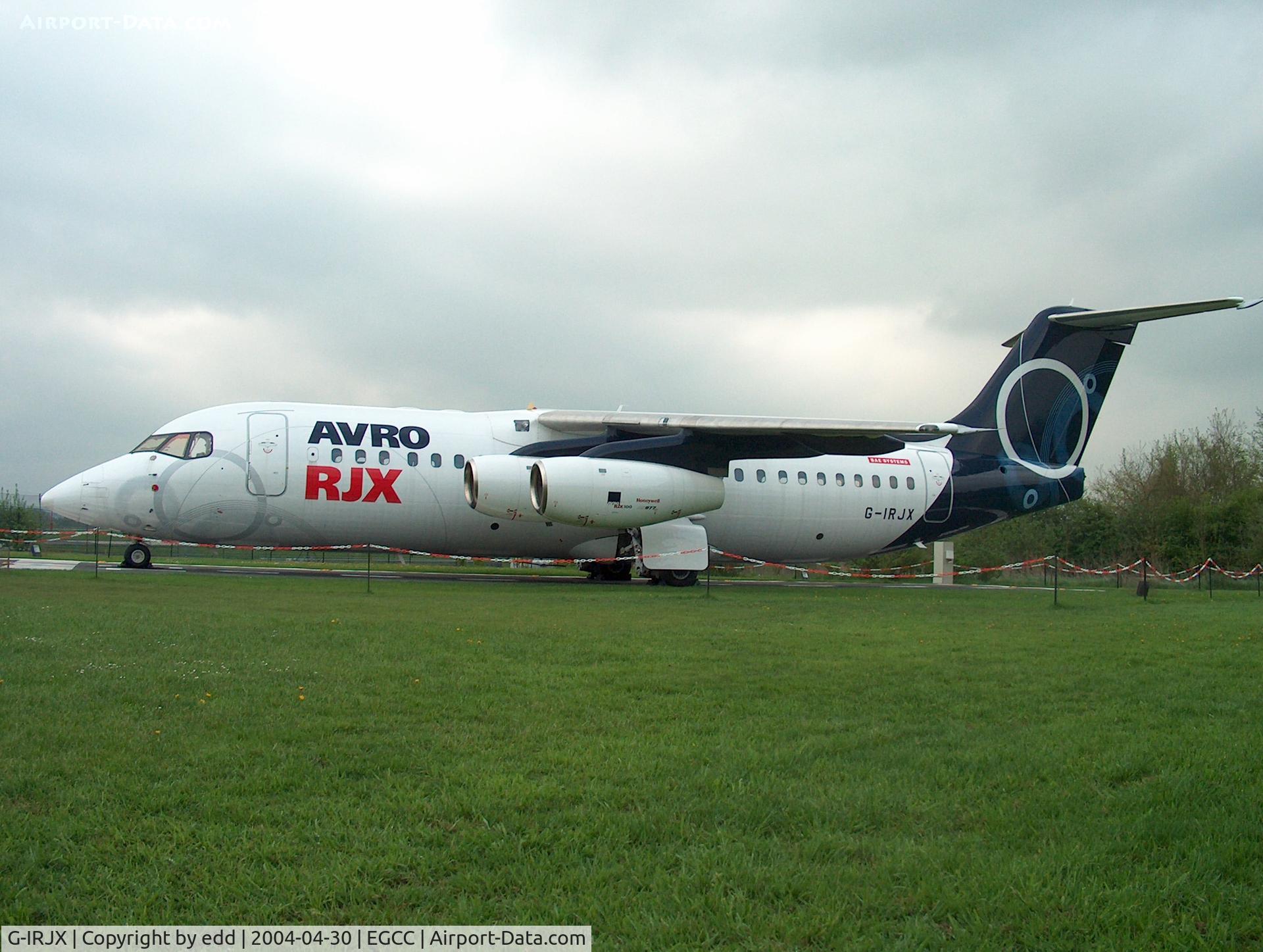 G-IRJX, 2001 British Aerospace Avro 146-RJ100 C/N E3378, The only Rjx100