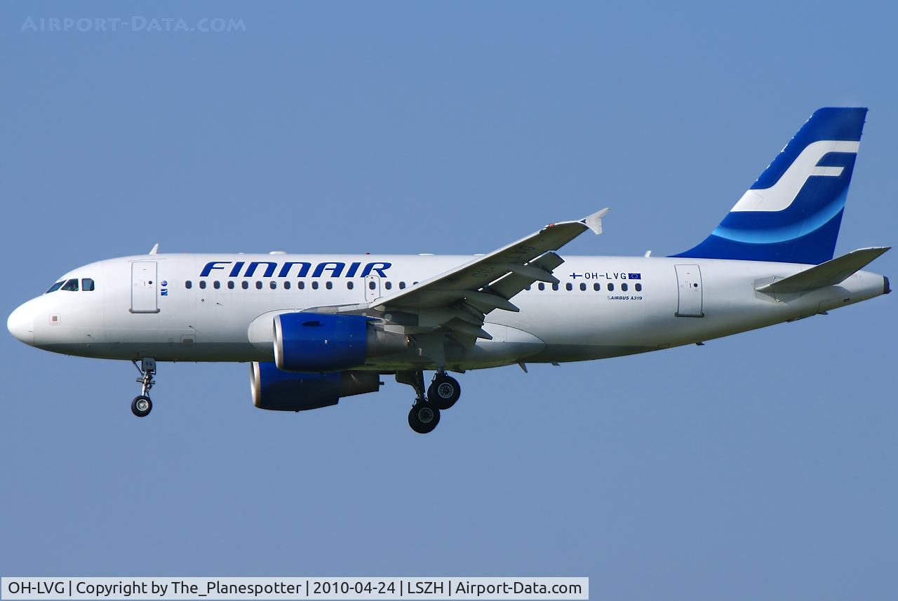 OH-LVG, 2003 Airbus A319-112 C/N 1916, Love those Shorty Airbusses :-)