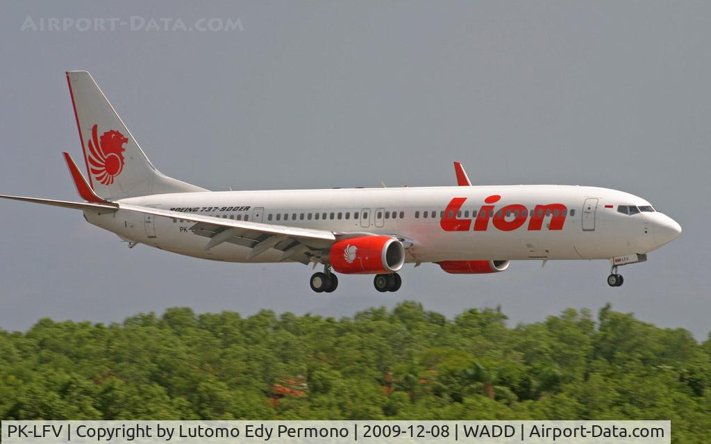 PK-LFV, 2009 Boeing 737-9PG(ER) C/N 35723, Lion Inter
