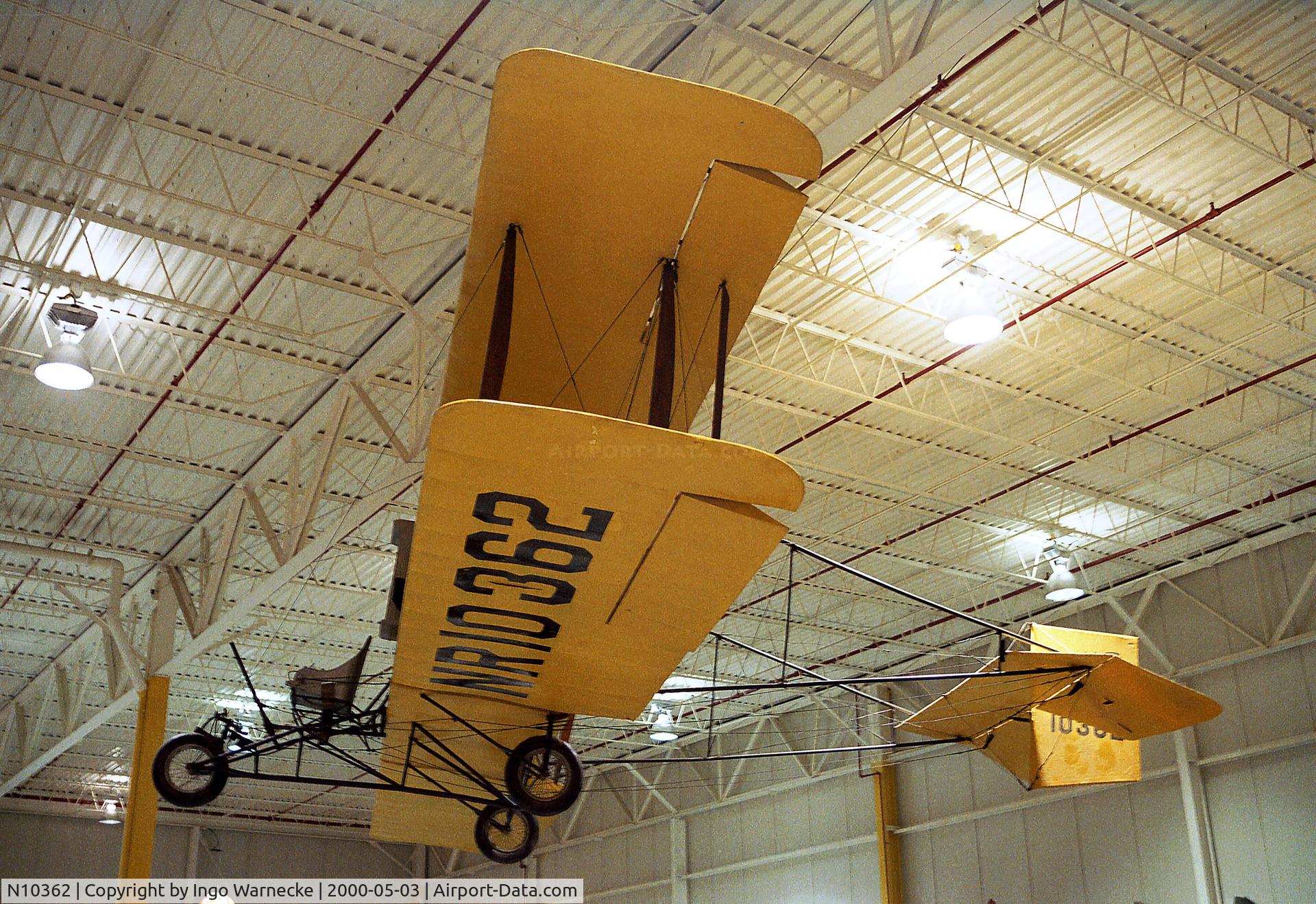 N10362, 1930 Curtiss Pusher Replica C/N 1, Curtiss Pusher (replica) at the Glenn H Curtiss Museum, Hammondsport NY