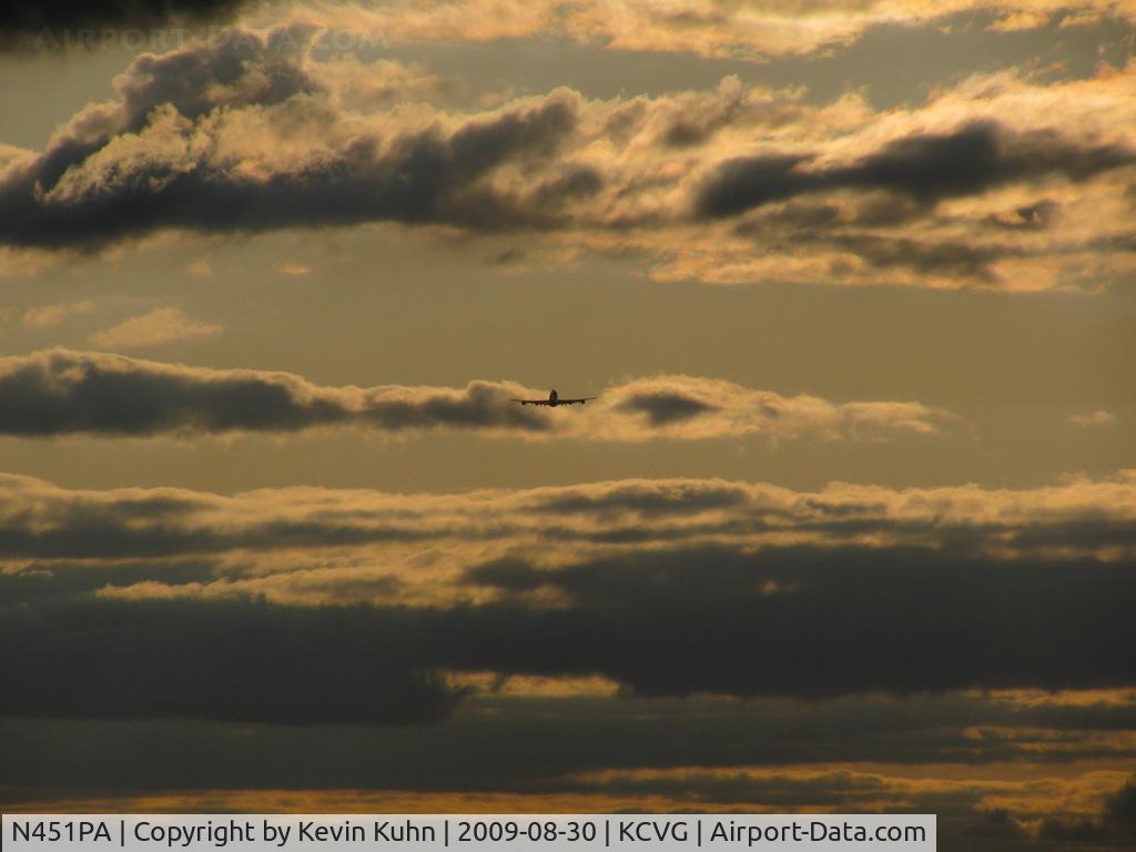 N451PA, 2000 Boeing 747-46NF C/N 30809, Departing for Anchorage