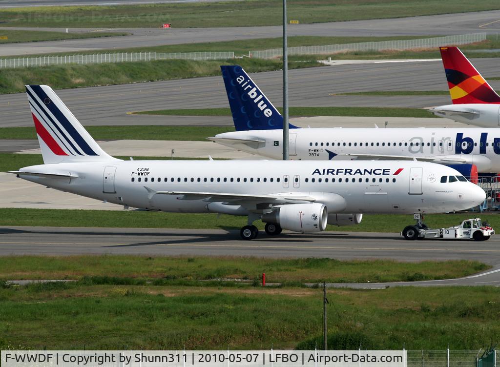 F-WWDF, 2010 Airbus A320-214 C/N 4298, C/n 4298 - To be F-HEPE