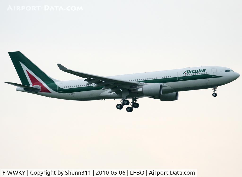 F-WWKY, 2010 Airbus A330-202 C/N 1123, C/n 1123