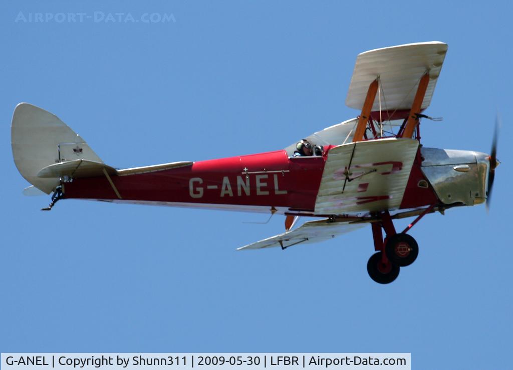 G-ANEL, 1939 De Havilland DH-82A Tiger Moth II C/N 82333, On demo during LFBR Airshow 2009
