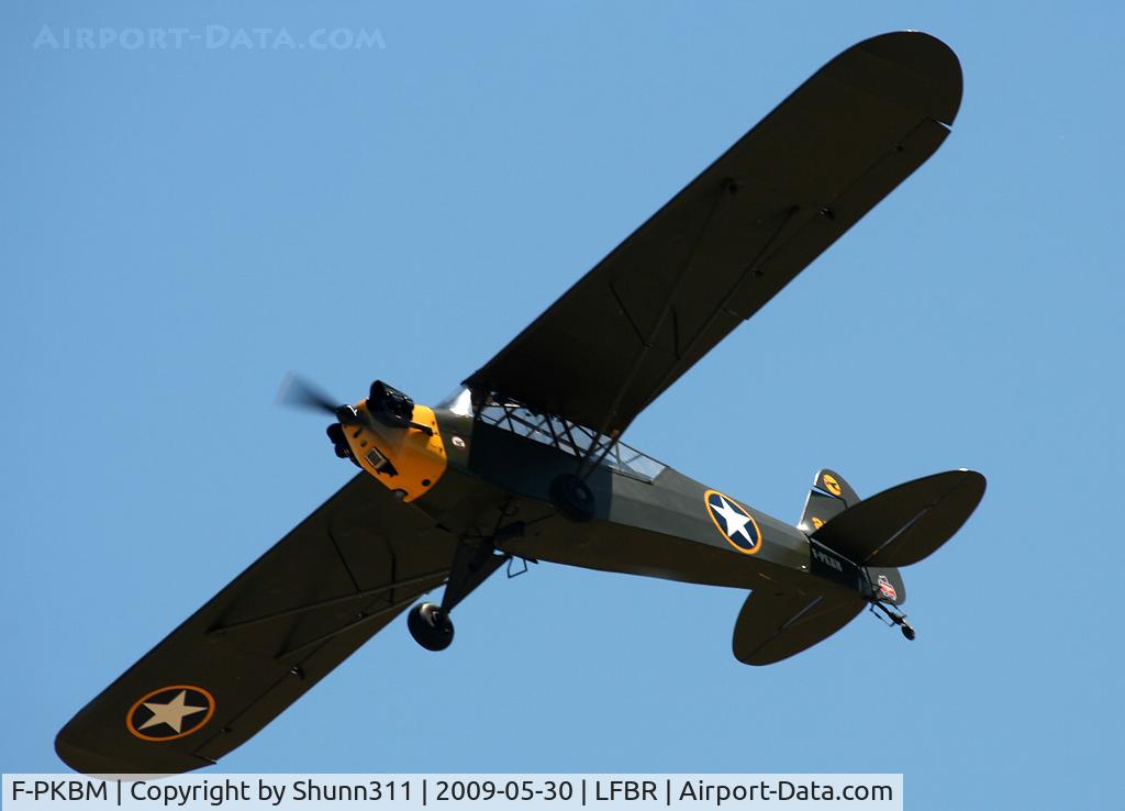 F-PKBM, Constructeur Amateur FLAMME P F-01 C/N 01, On demo during LFBR Airshow 2009
