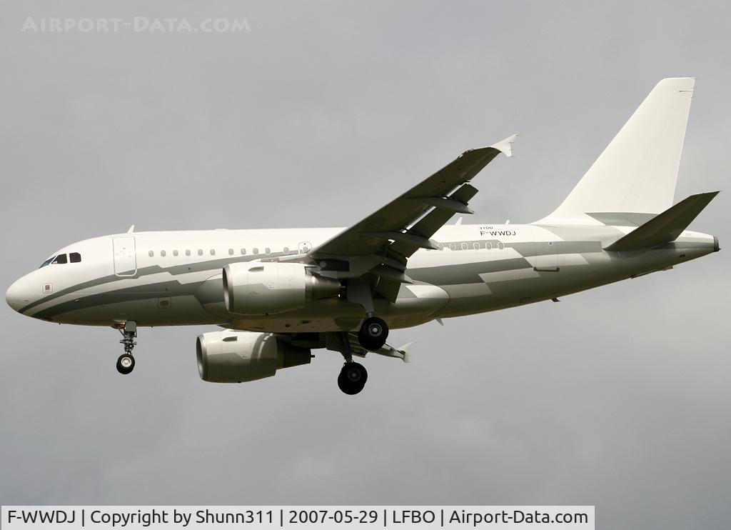F-WWDJ, 2007 Airbus ACJ318 (A318-112/CJ) C/N 3100, C/n 3100 - To be LX-GJC