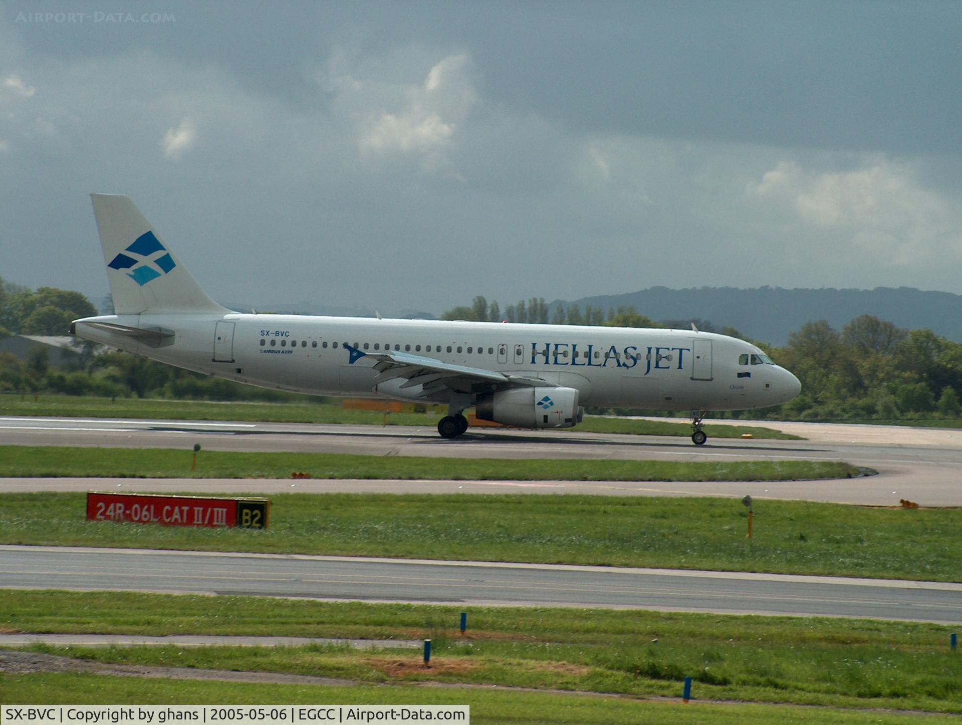 SX-BVC, 2003 Airbus A320-232 C/N 2016, Hellas jet