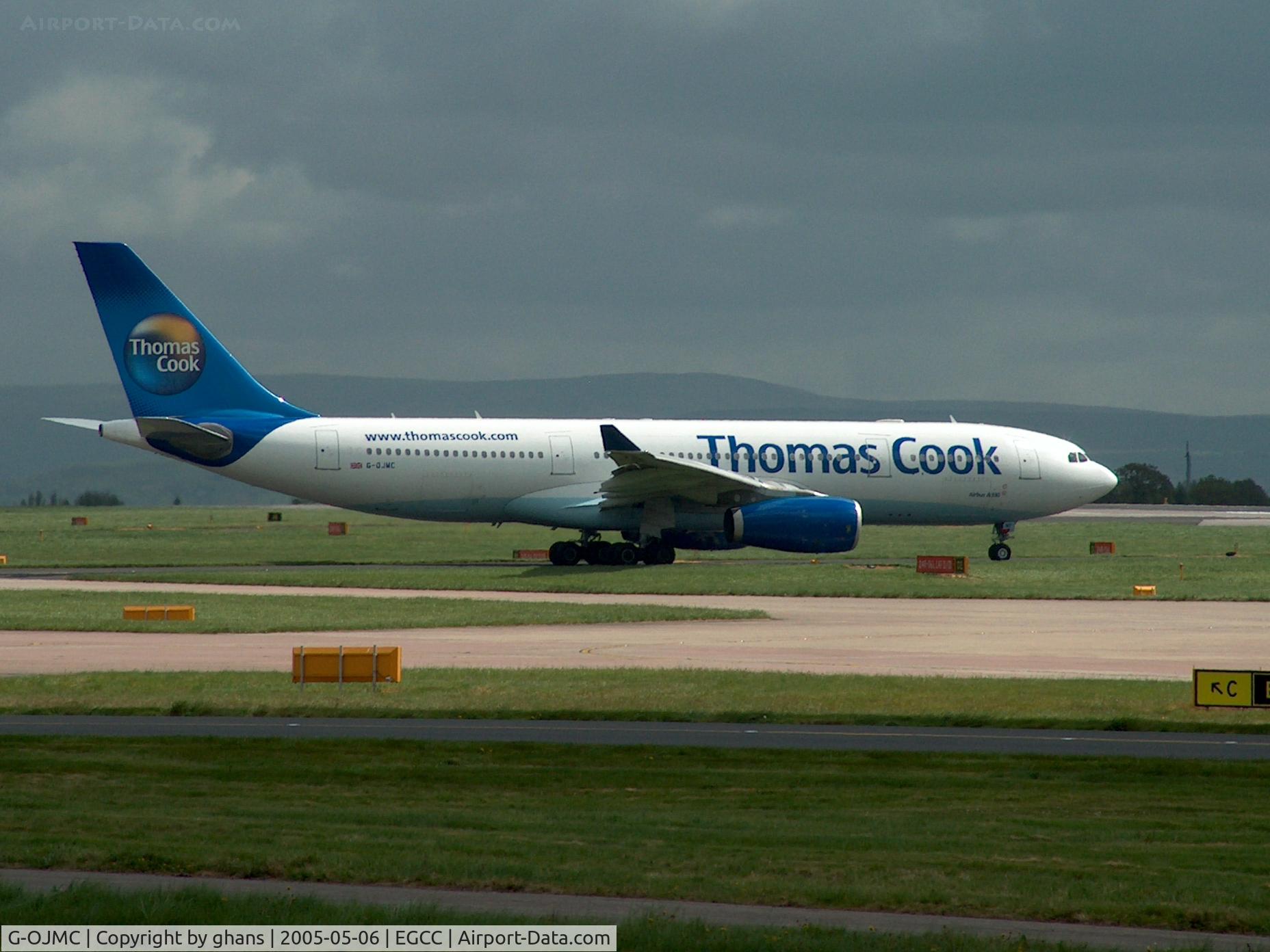 G-OJMC, 2002 Airbus A330-243 C/N 456, Ready for take-off rw 24L