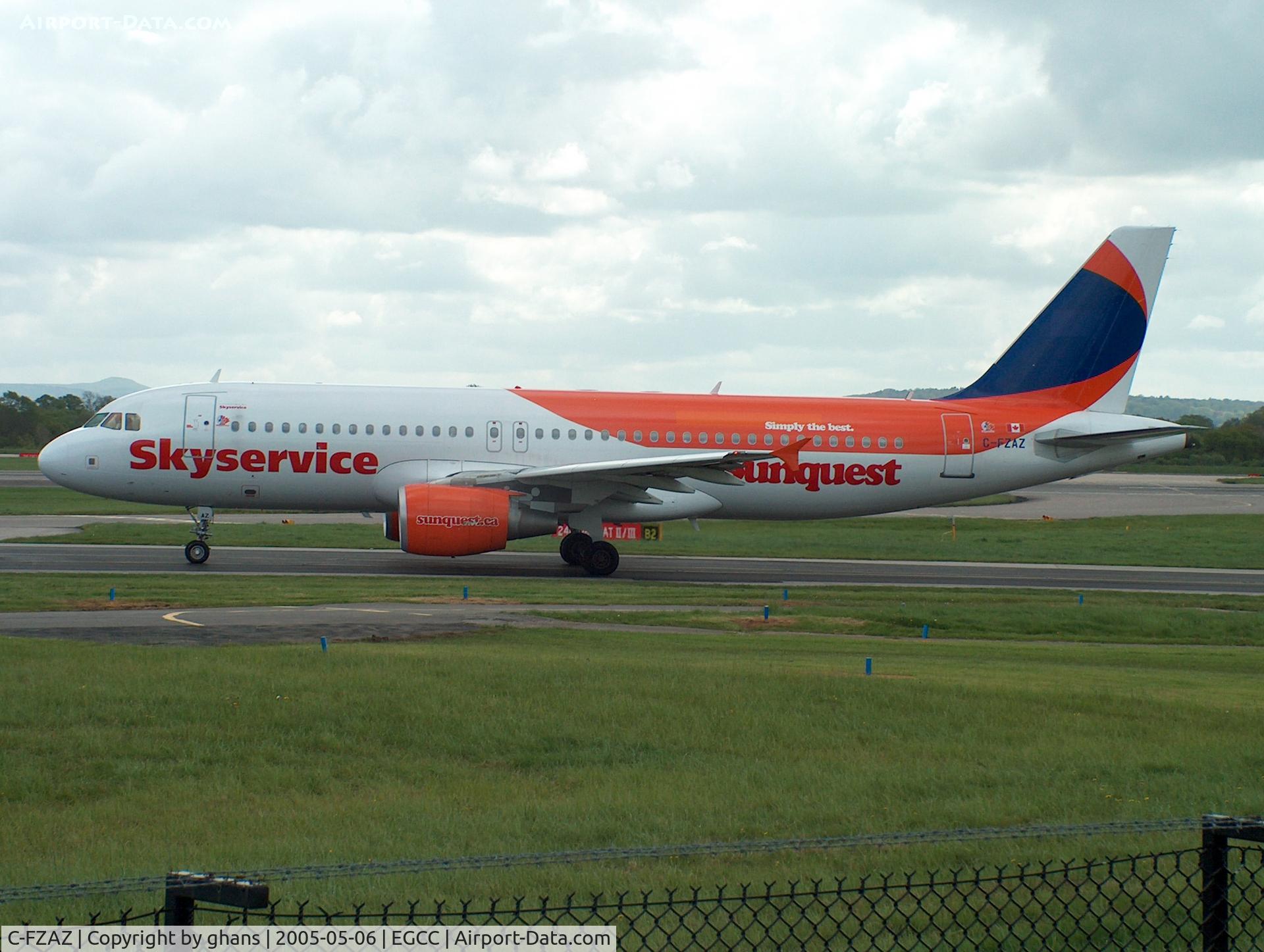 C-FZAZ, 2003 Airbus A320-214 C/N 2003, Skyservice / My Travel / Sunquest