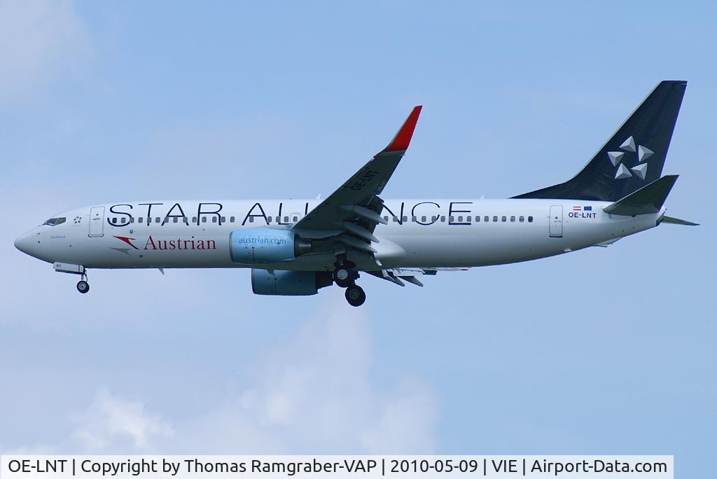 OE-LNT, 2006 Boeing 737-8Z9 C/N 33834, Austrian Airlines Boeing 737-800