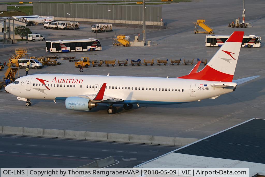 OE-LNS, 2005 Boeing 737-8Z9 C/N 34262, Austrian Airlines Boeing 737-800