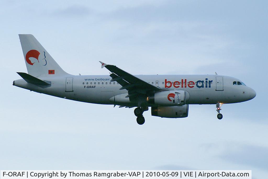 F-ORAF, 2004 Airbus A319-132 C/N 2335, Belle Air Airbus A319