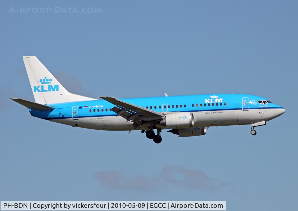 PH-BDN, 1988 Boeing 737-306 C/N 24261, KLM