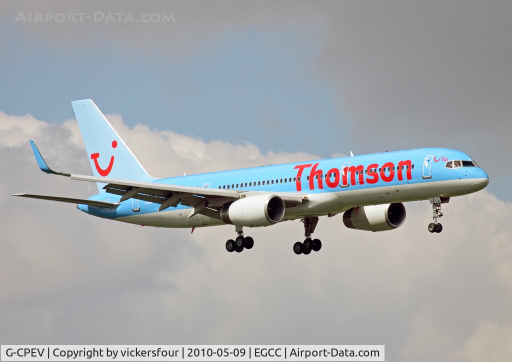 G-CPEV, 1999 Boeing 757-236 C/N 29943, Thomsonfly