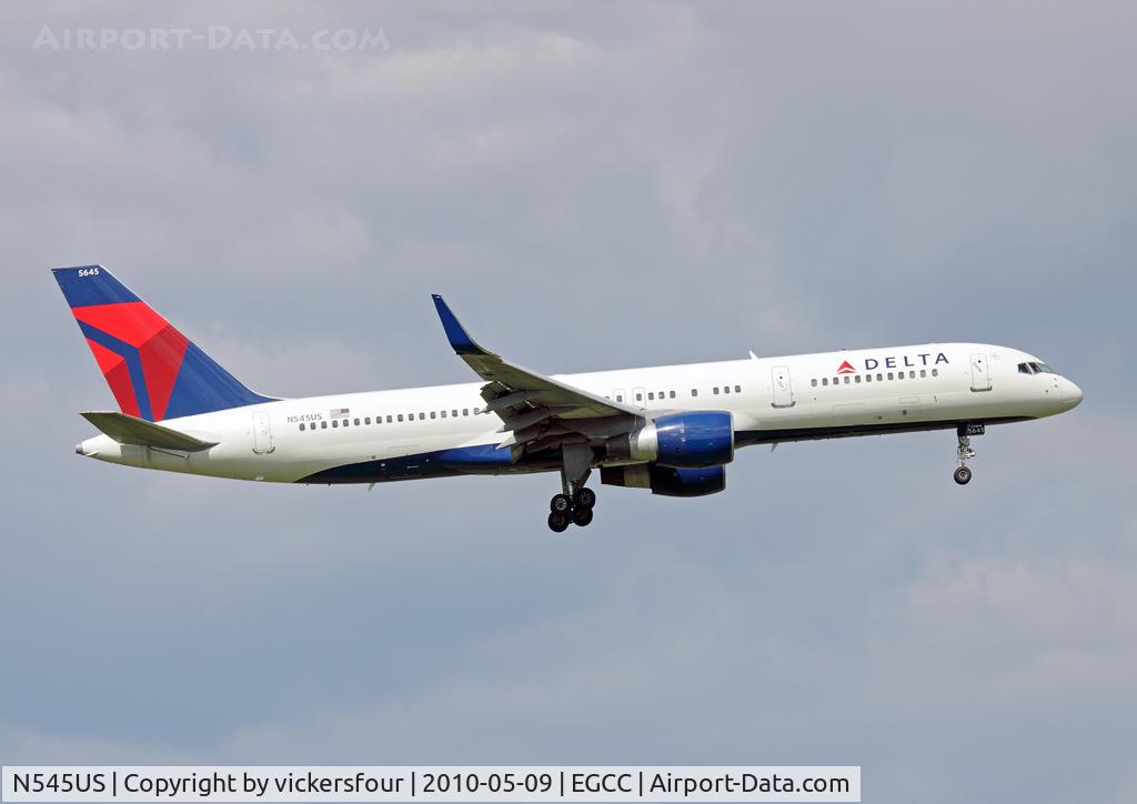 N545US, 1996 Boeing 757-251 C/N 26492, Delta Airlines