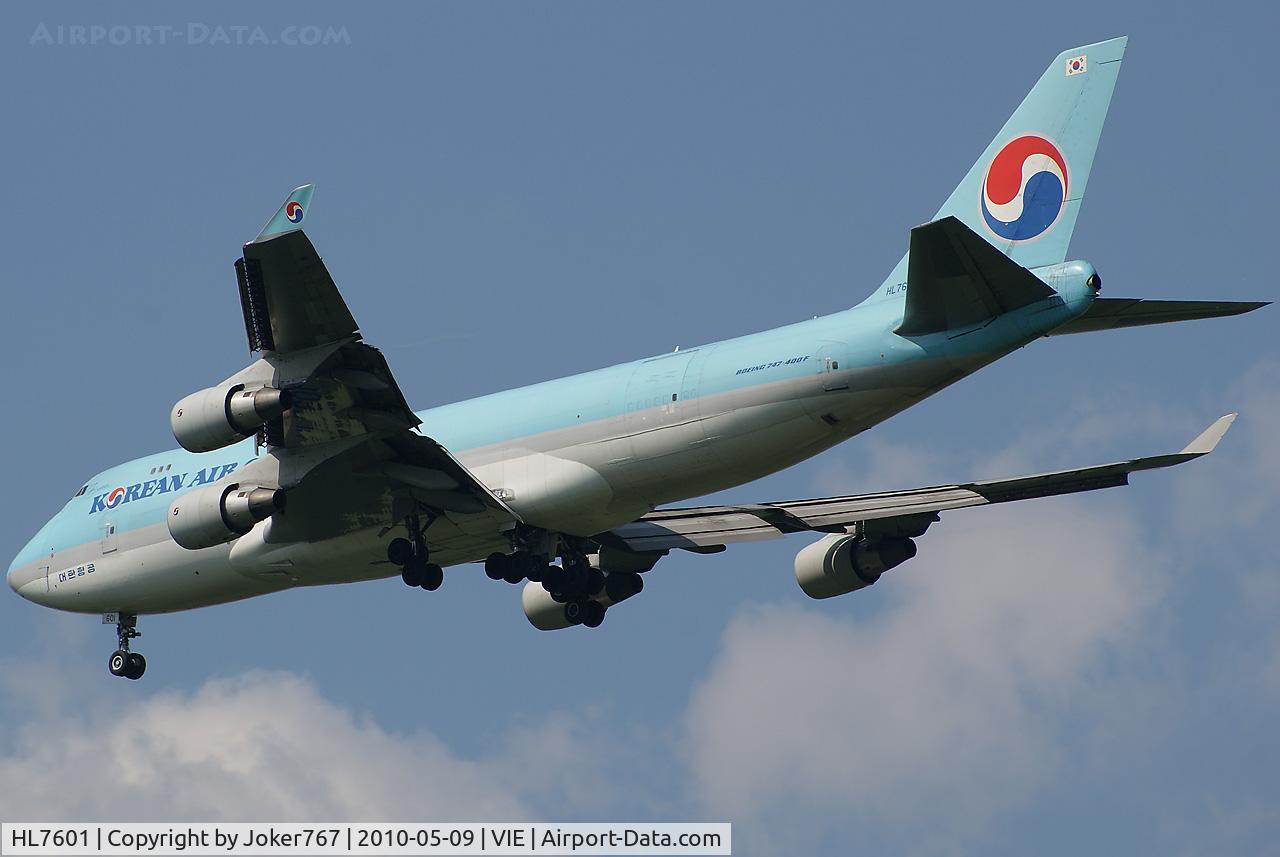 HL7601, 2004 Boeing 747-4B5F/SCD C/N 33949, Korean Air Cargo Boeing 747-4B5F(SCD)