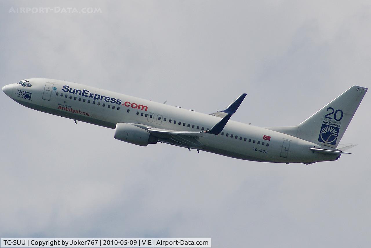 TC-SUU, 2001 Boeing 737-86Q C/N 30274, SunExpress  Boeing 737-86Q(WL)
