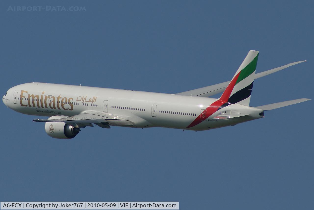 A6-ECX, 2009 Boeing 777-31H/ER C/N 38982, Emirates Boeing 777-31H(ER)