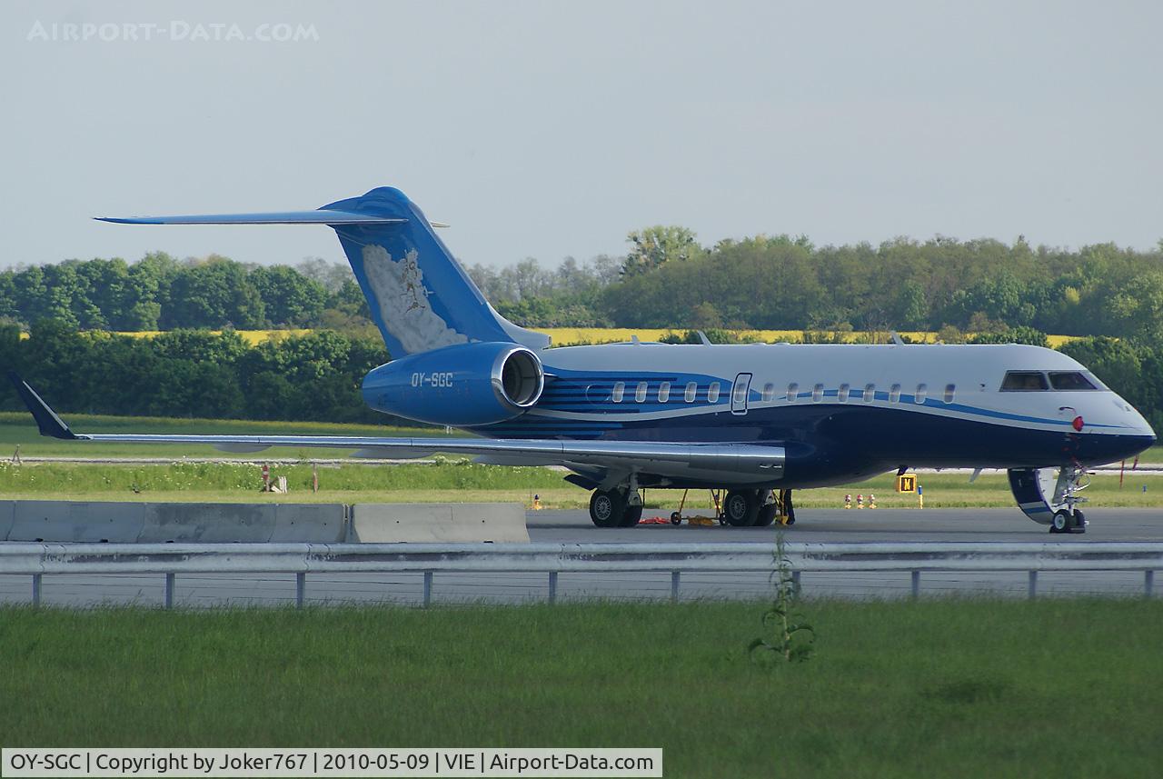 OY-SGC, 2009 Bombardier BD-700-1A11 Global 5000 C/N 9343, Execujet Bombardier BD-700-1A11 Global 5000