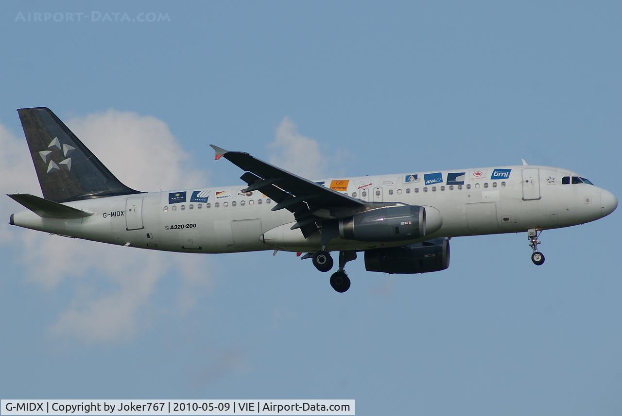 G-MIDX, 2000 Airbus A320-232 C/N 1177, British Midland (BMI) Airbus A320-232