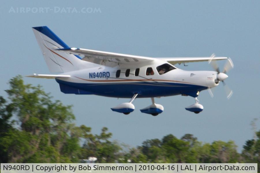 N940RD, 2008 X Nine Llc CA-9 C/N 0805901, Arriving at Lakeland, FL during Sun N Fun 2010.