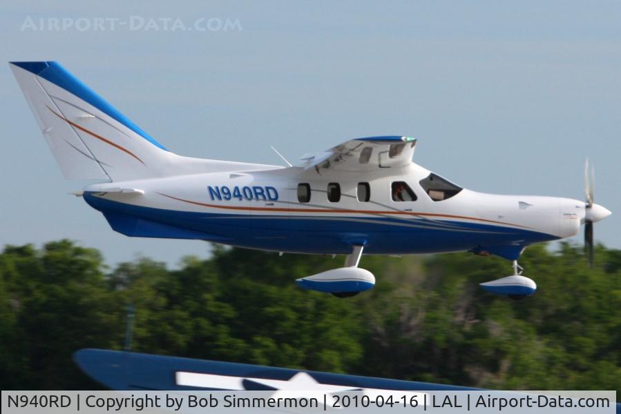 N940RD, 2008 X Nine Llc CA-9 C/N 0805901, Arriving at Lakeland, FL during Sun N Fun 2010.