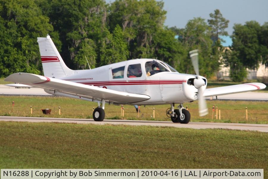 N16288, 1973 Piper PA-28-140 C/N 28-7325234, Sun N Fun 2010