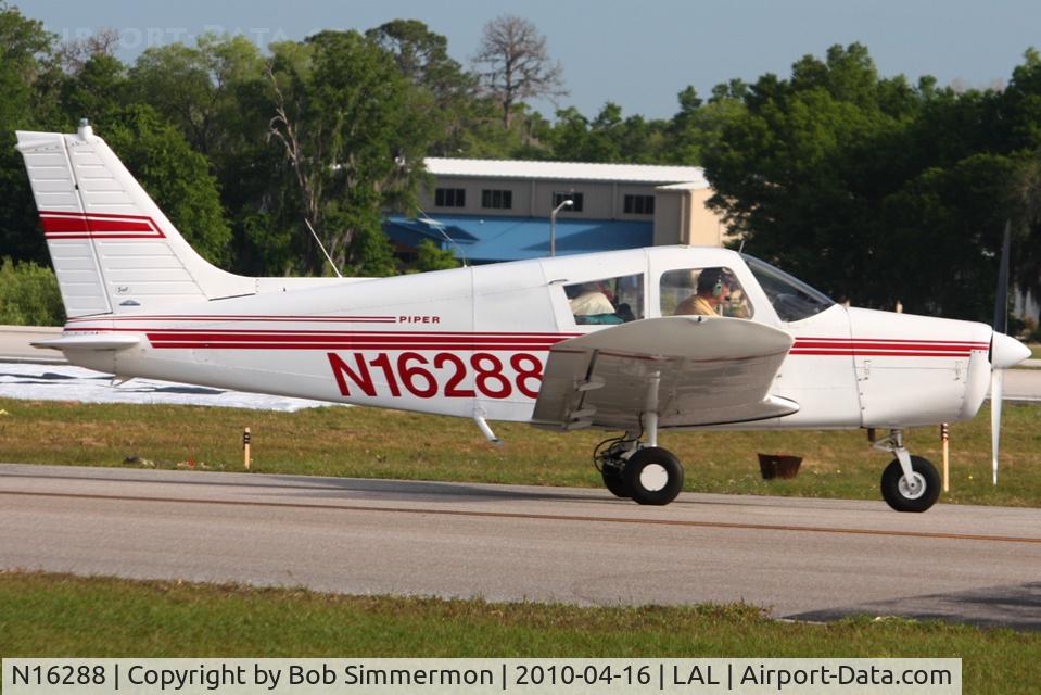 N16288, 1973 Piper PA-28-140 C/N 28-7325234, Sun N Fun 2010