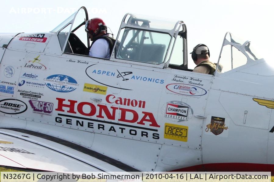 N3267G, 1943 North American SNJ-5 Texan C/N 88-15114, Sun N Fun 2010