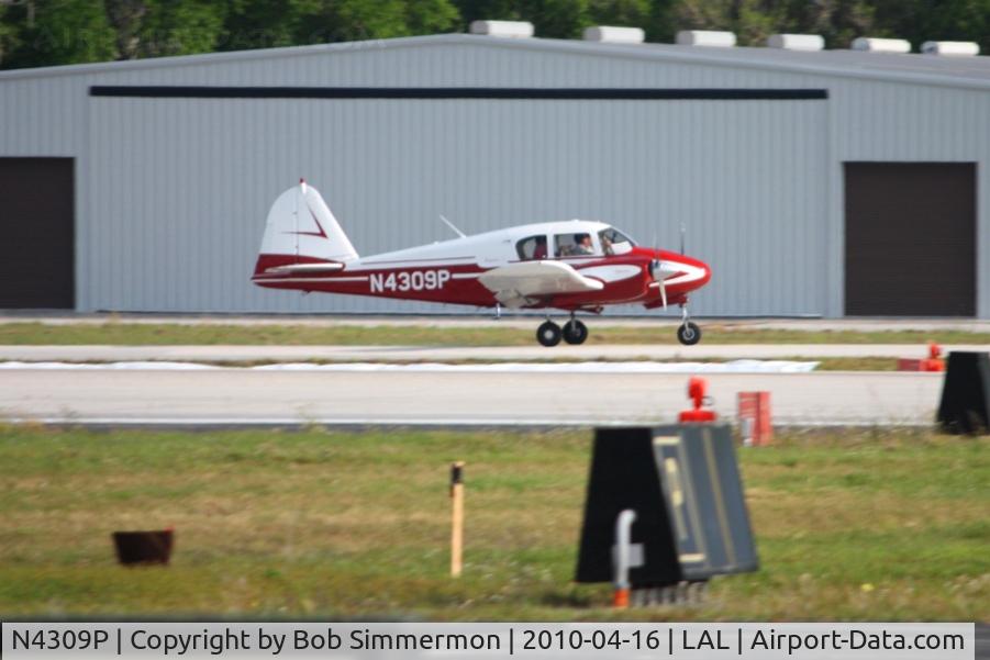 N4309P, 1959 Piper PA-23-160 Apache C/N 23-1810, Arriving at Lakeland, FL during Sun N Fun 2010.