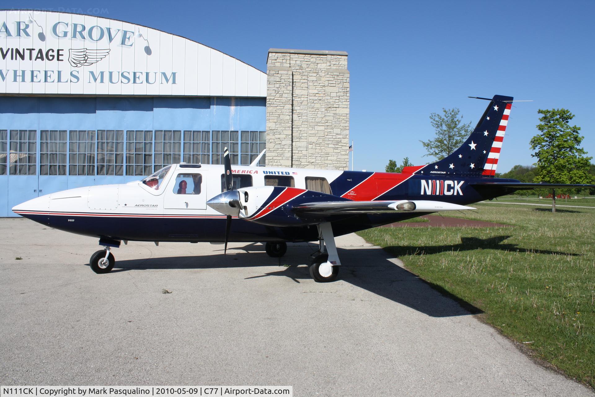 N111CK, 1981 Piper Aerostar 602P C/N 62P08648165004, Aerostar 602P