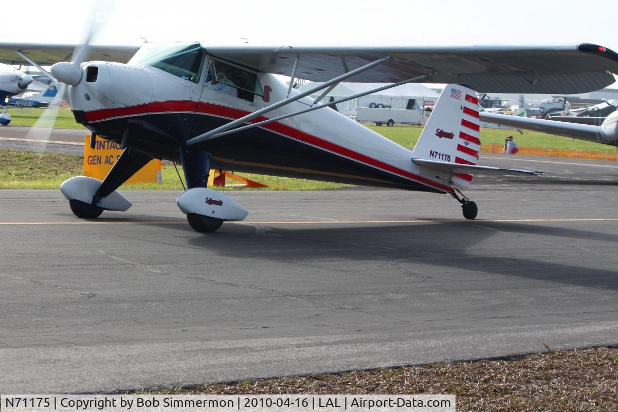 N71175, 1946 Luscombe 8A C/N 2602, Sun N Fun 2010