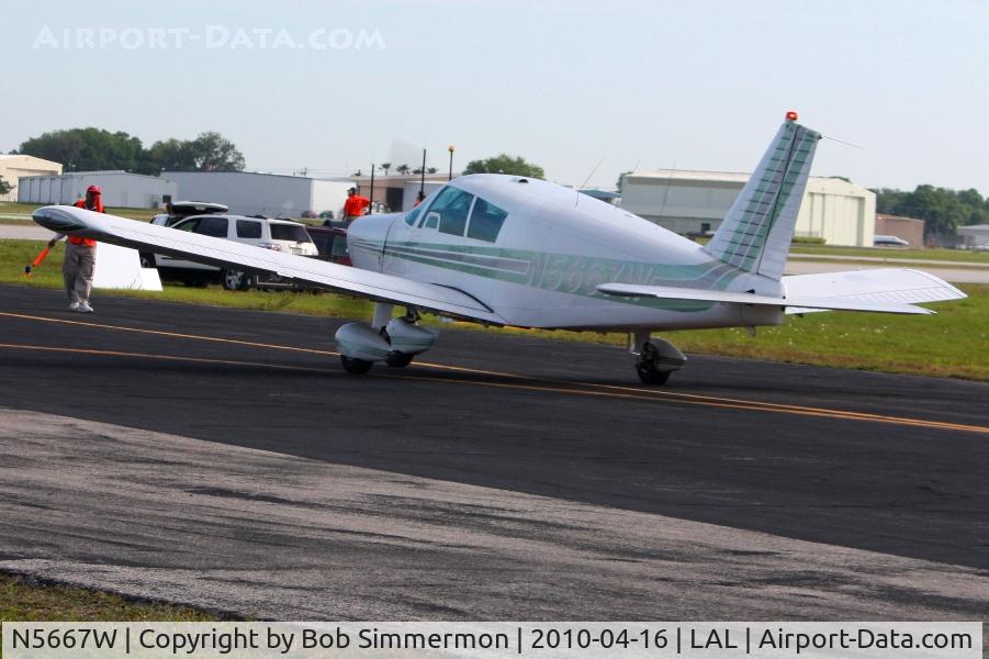 N5667W, 1962 Piper PA-28-160 Cherokee C/N 28-780, Sun N Fun 2010
