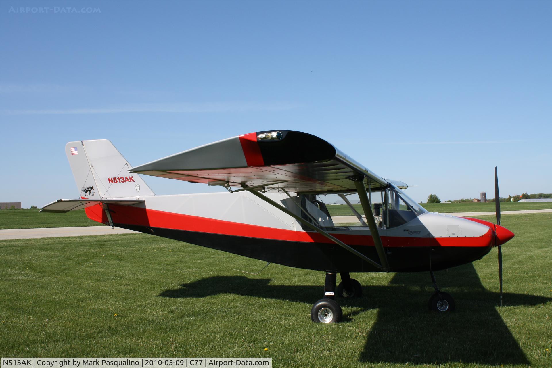 N513AK, 2007 Rans S-6ES Coyote II C/N 07061755, Coyote II