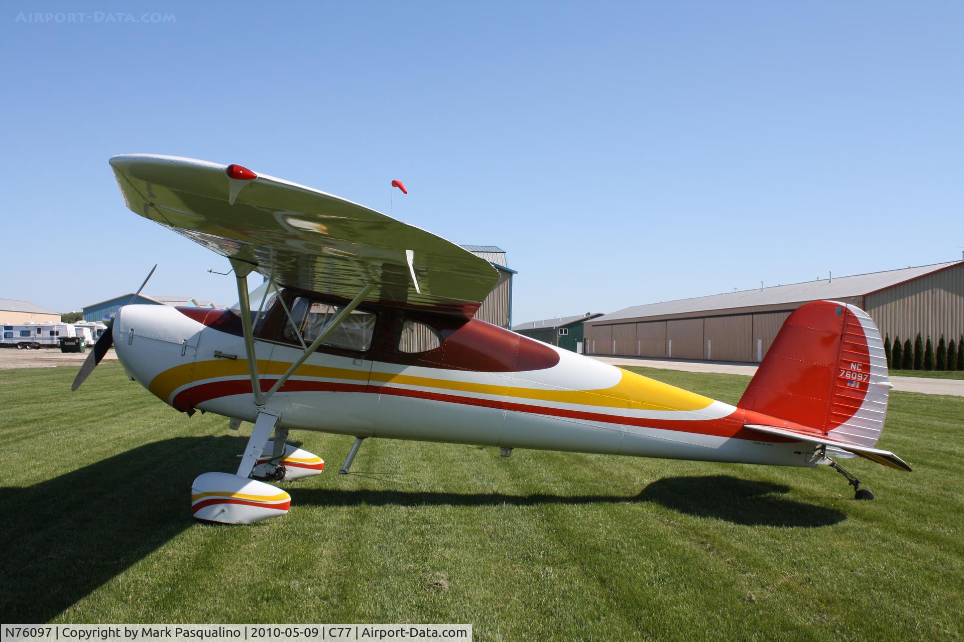 N76097, 1946 Cessna 120 C/N 10494, Cessna 120