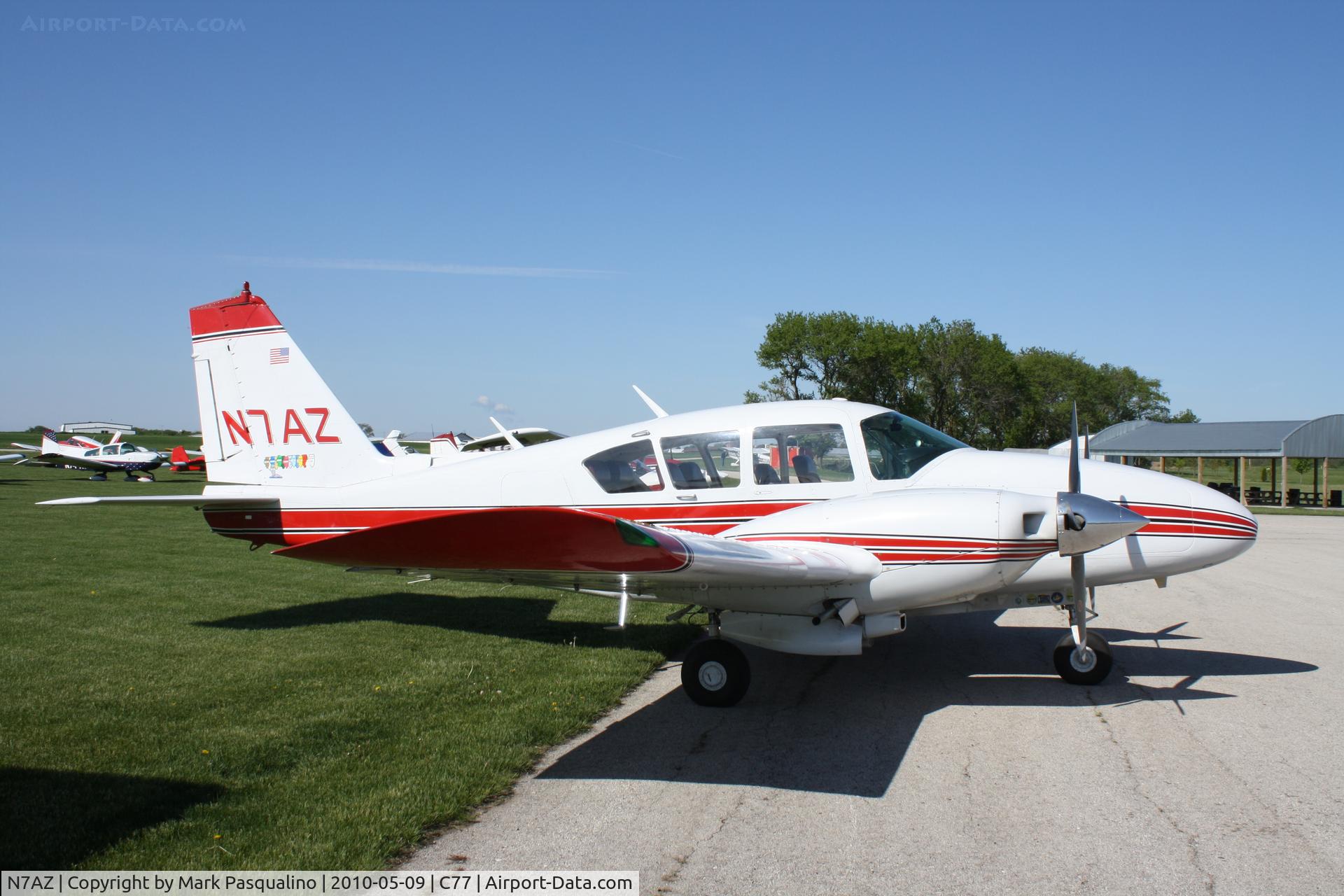 N7AZ, 1968 Piper PA-23-250 C/N 27-3964, Piper PA-23-250