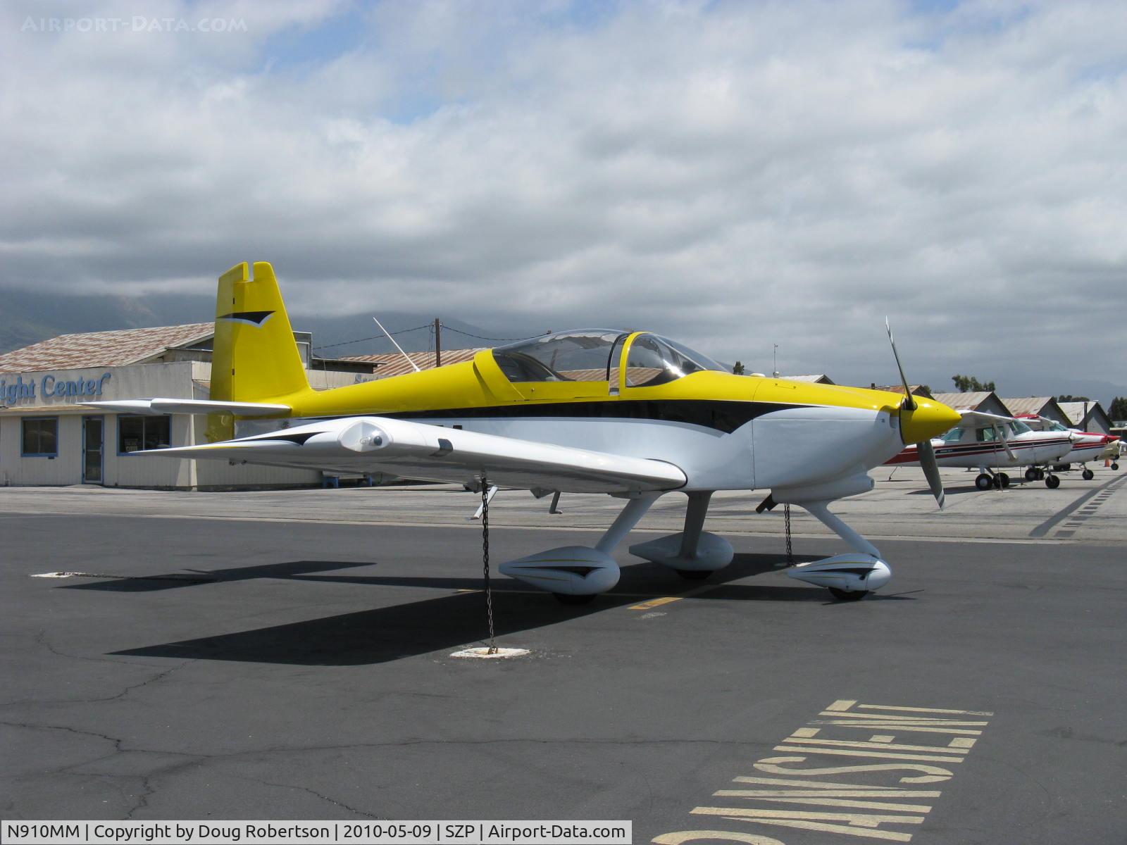 N910MM, 2004 Vans RV-9A C/N 90617, 2004 King VAN's RV-9A, Lycoming O-320, the 9/9A is first RV kit with matched-hole tooling